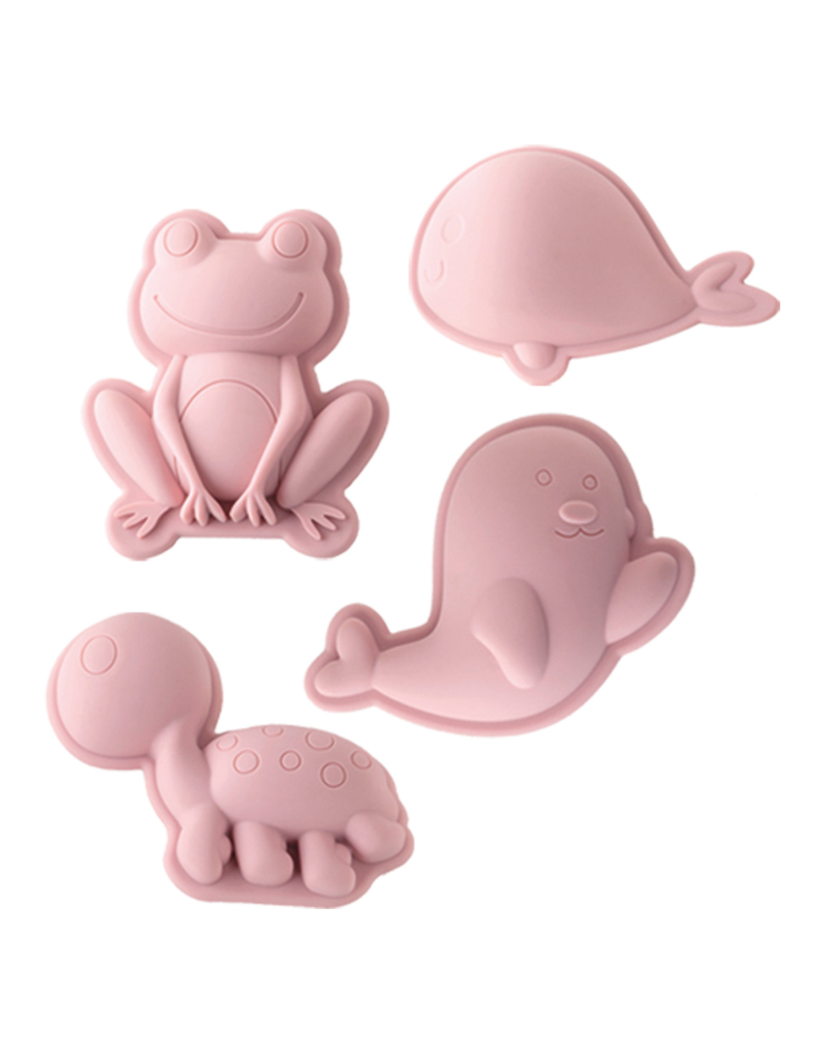 Scrunch Kids Scrunch Sand Moulds Frog Set