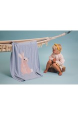Bizzi Growin Baby Blanket- Cotton Tail Bunny Knitted Blanket