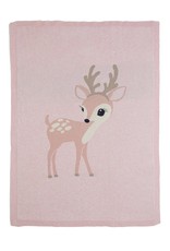 Bizzi Growin Baby Blanket- Felicity FawnKnitted Blanket
