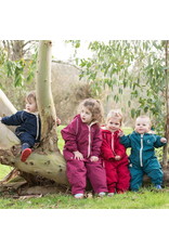 Toddler waterproof Fleece Lined Suit - Raspberry- 18-24 months
