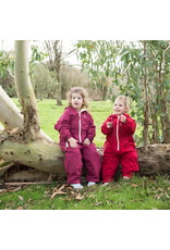 Toddler waterproof Fleece Lined Suit - Raspberry- 18-24 months