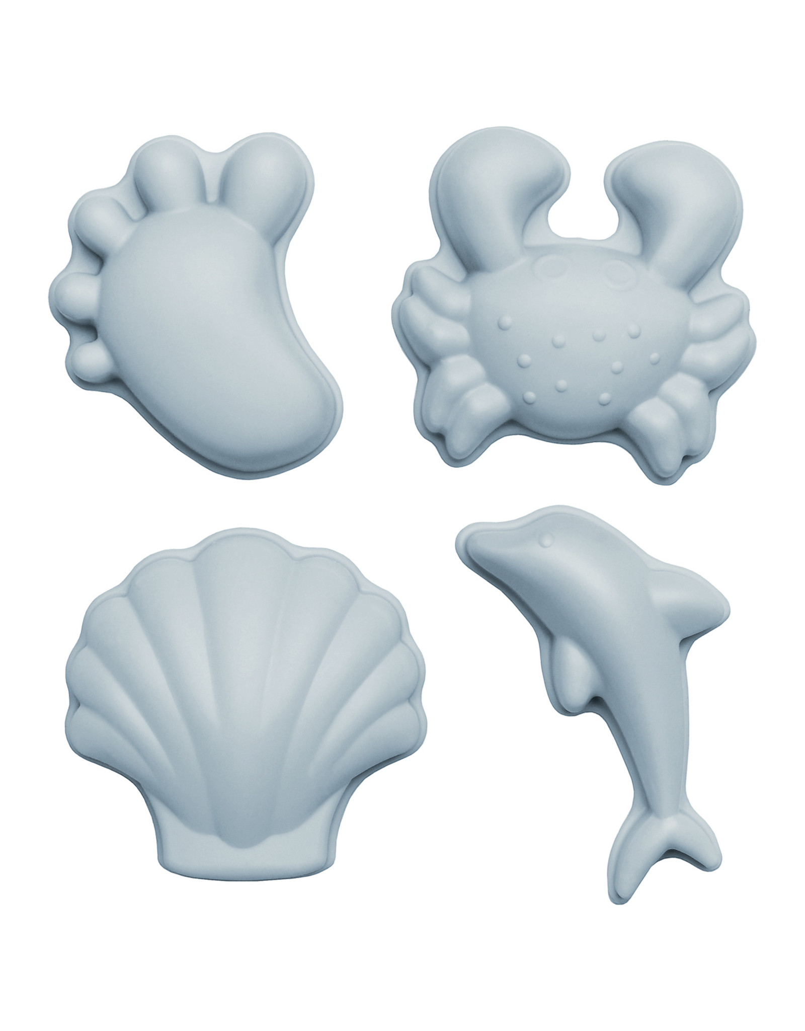 Scrunch Kids Scrunch Sand Moulds Footprints Set