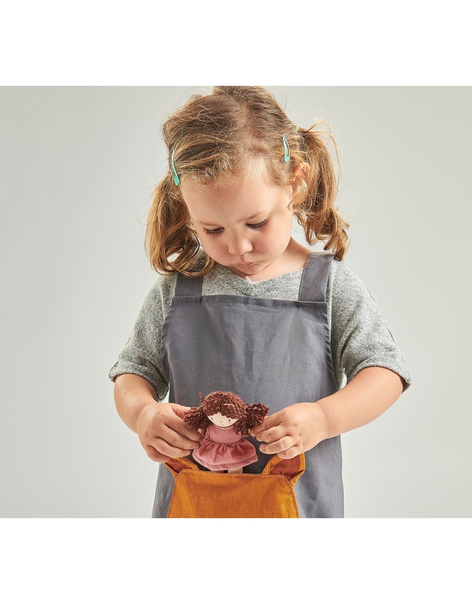 Threadbear Design Fox Linen Apron