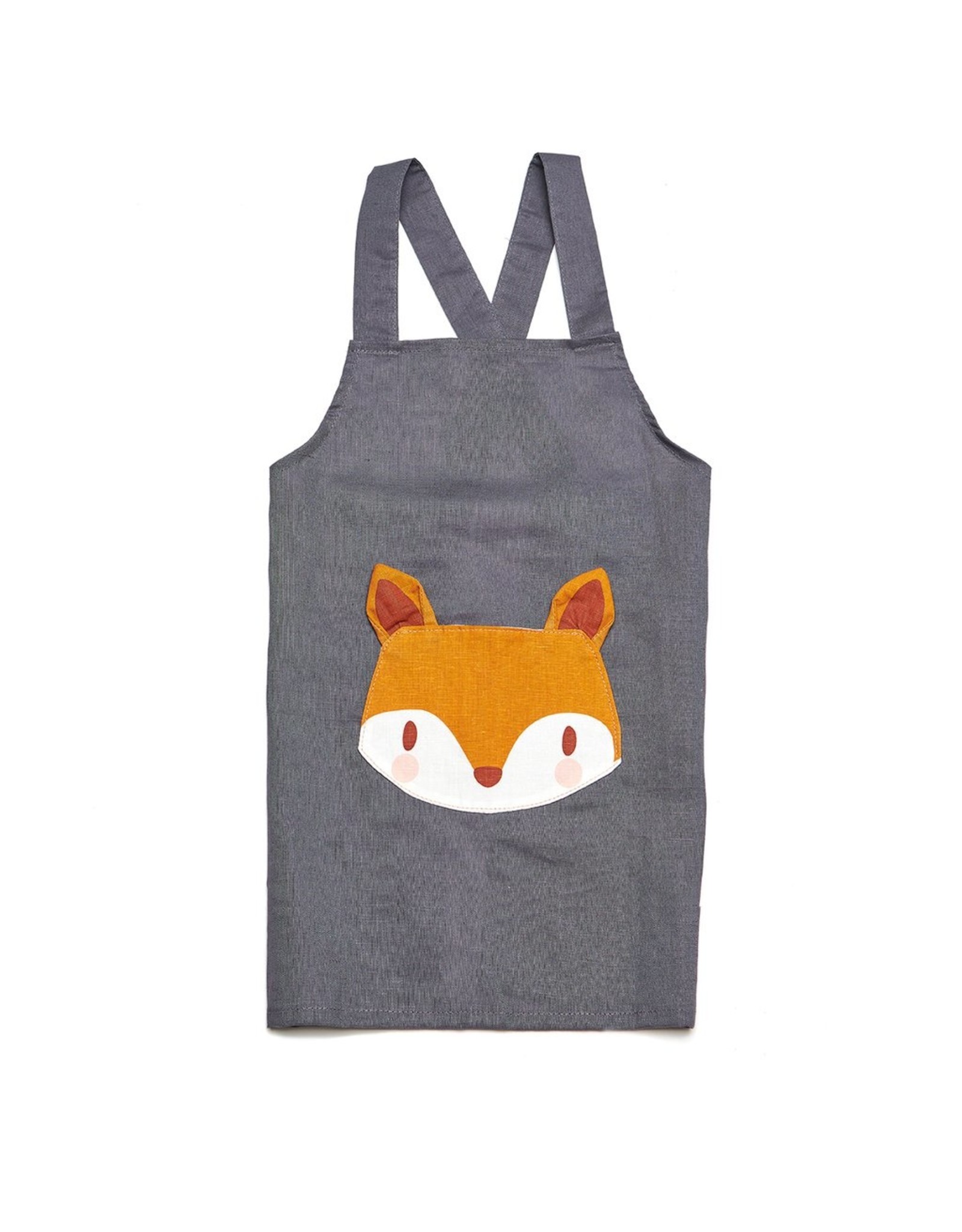 Threadbear Design Fox Linen Apron