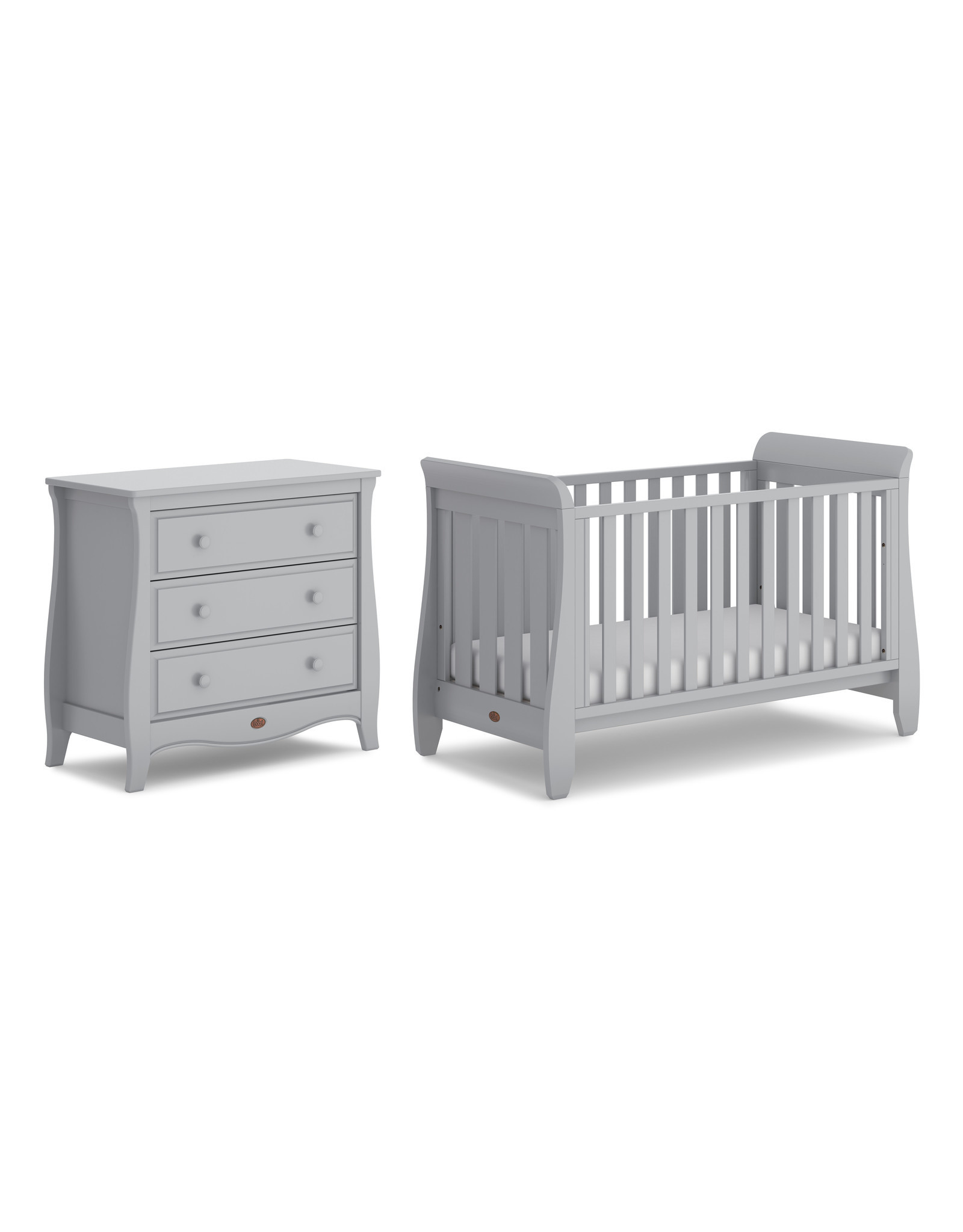 Boori Sleigh Urbane 2 Piece Furniture Set with Chest- Pebble