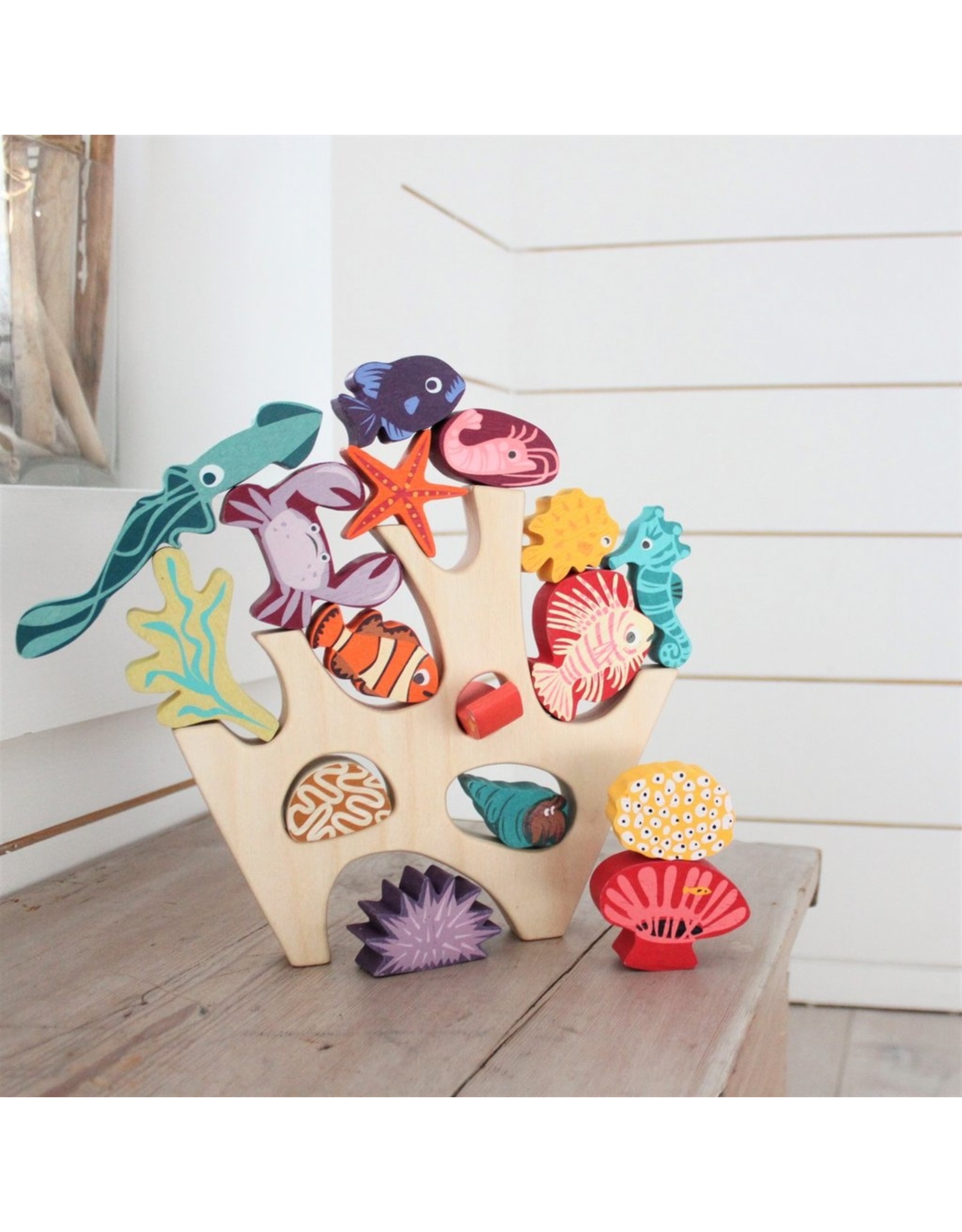 Tender Leaf Toys Stacking Coral Reef