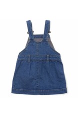 Dotty Dungarees Stonewash Denim Rainbow Dress