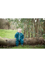 Toddler waterproof Fleece Lined Suit- Peacock Green- 18-24 months