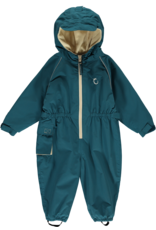 Toddler waterproof Fleece Lined Suit- Peacock Green- 18-24 months