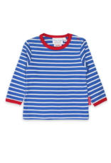 Toby Tiger Organic Blue Breton T Shirt
