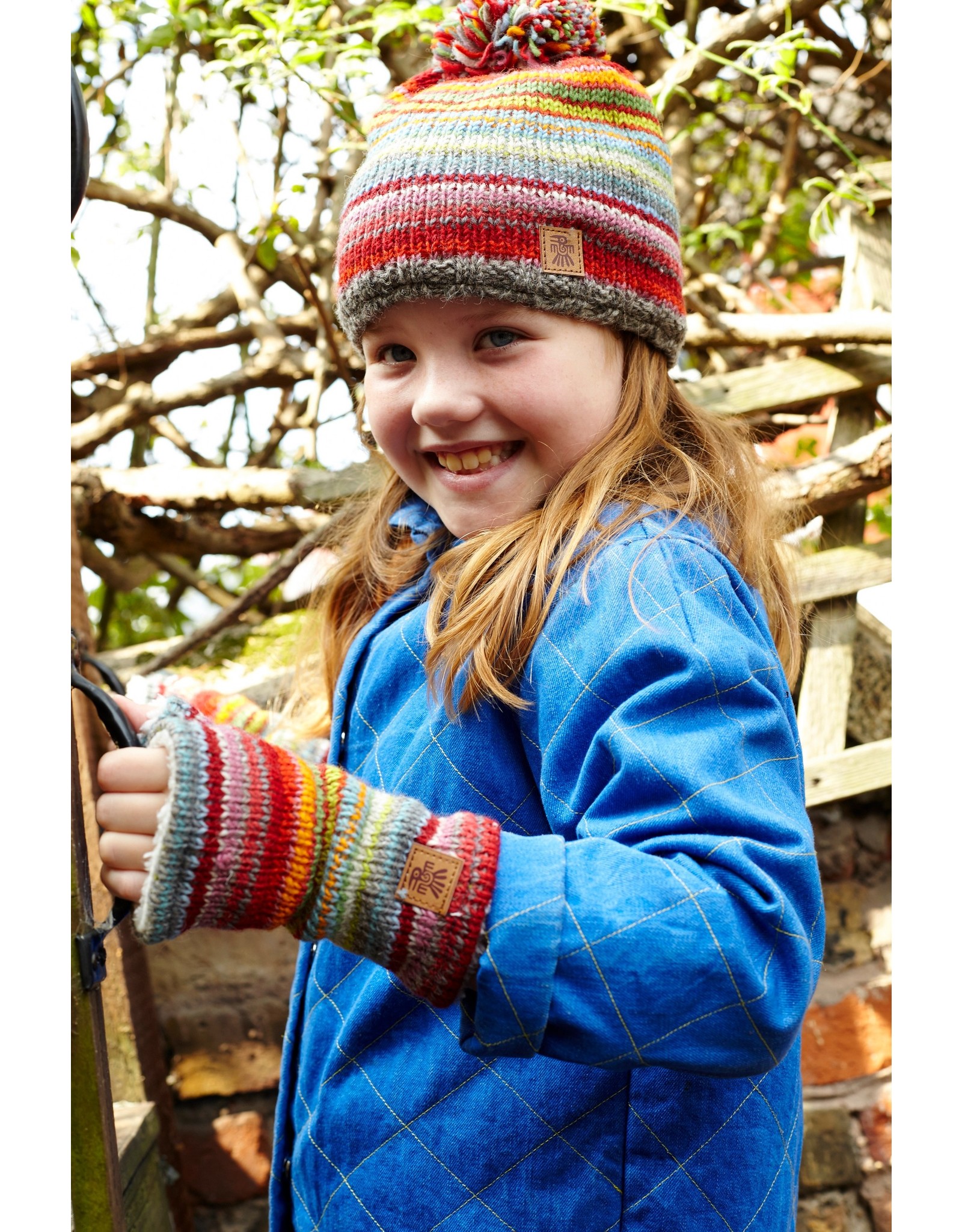 Pachamama Pachamama Kids Seville Bobble Beanie