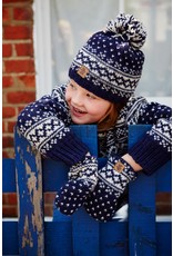 Pachamama Pachamama Kids Bergen Mittens Navy