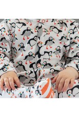 Piccalilly Piccalilly Footed Sleepsuit - Puffins