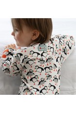 Piccalilly Piccalilly Footed Sleepsuit - Puffins