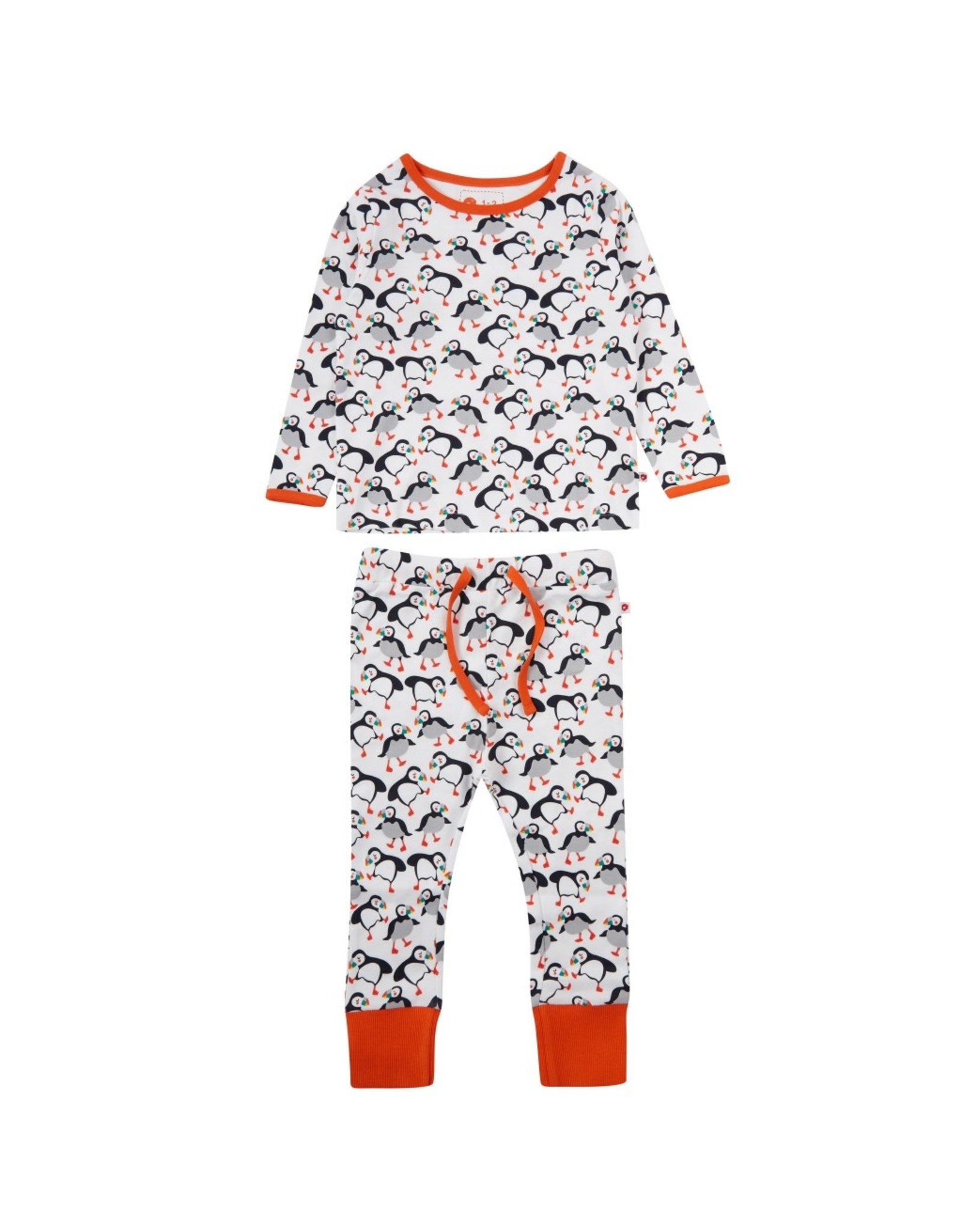 Piccalilly Piccalilly Kids Pyjamas- Puffins