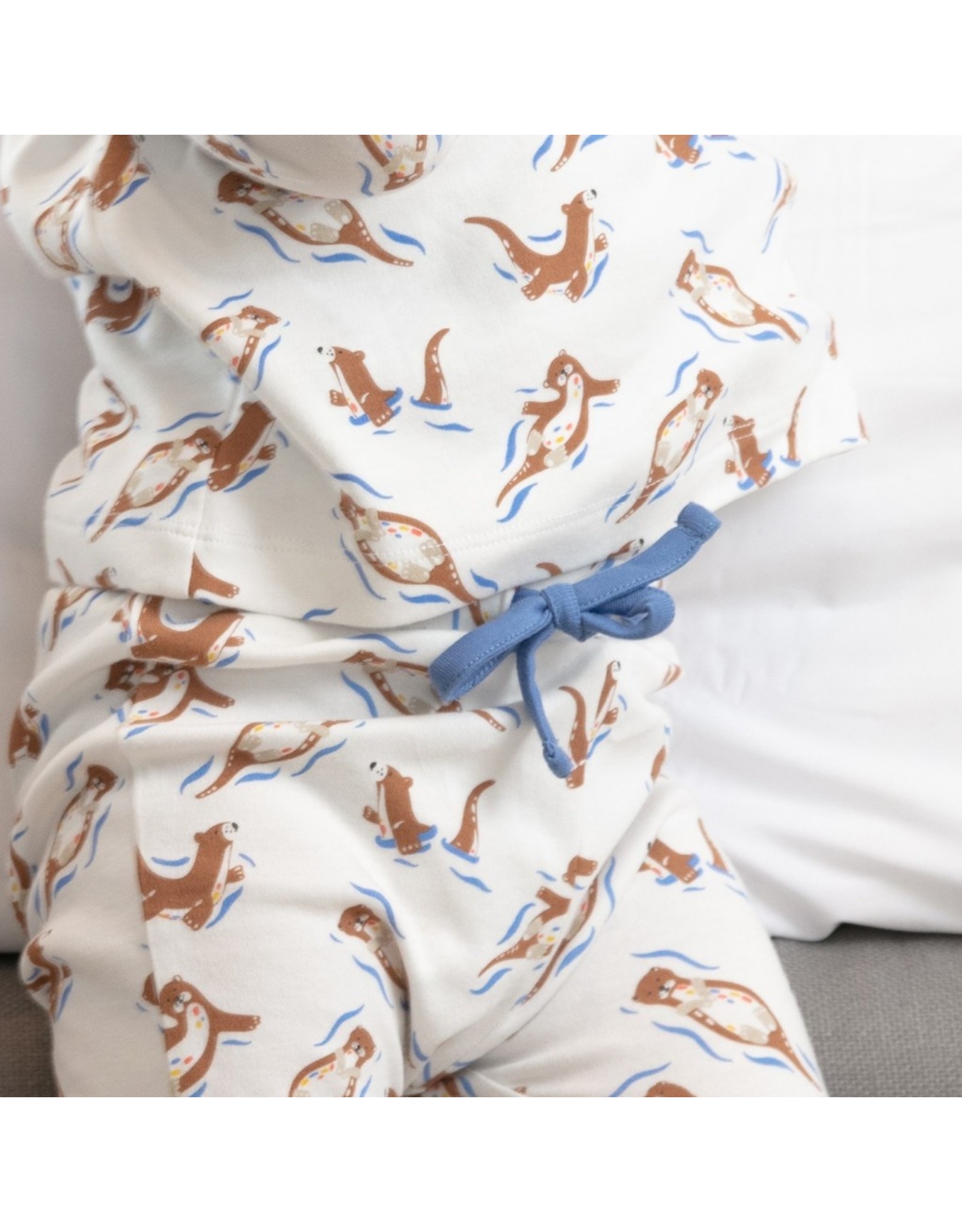 Piccalilly Piccalilly Kids Pyjamas- Otter