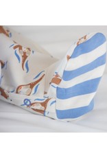 Piccalilly Piccalilly Footed Sleepsuit - Otters