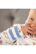 Piccalilly Piccalilly Footed Sleepsuit - Otters