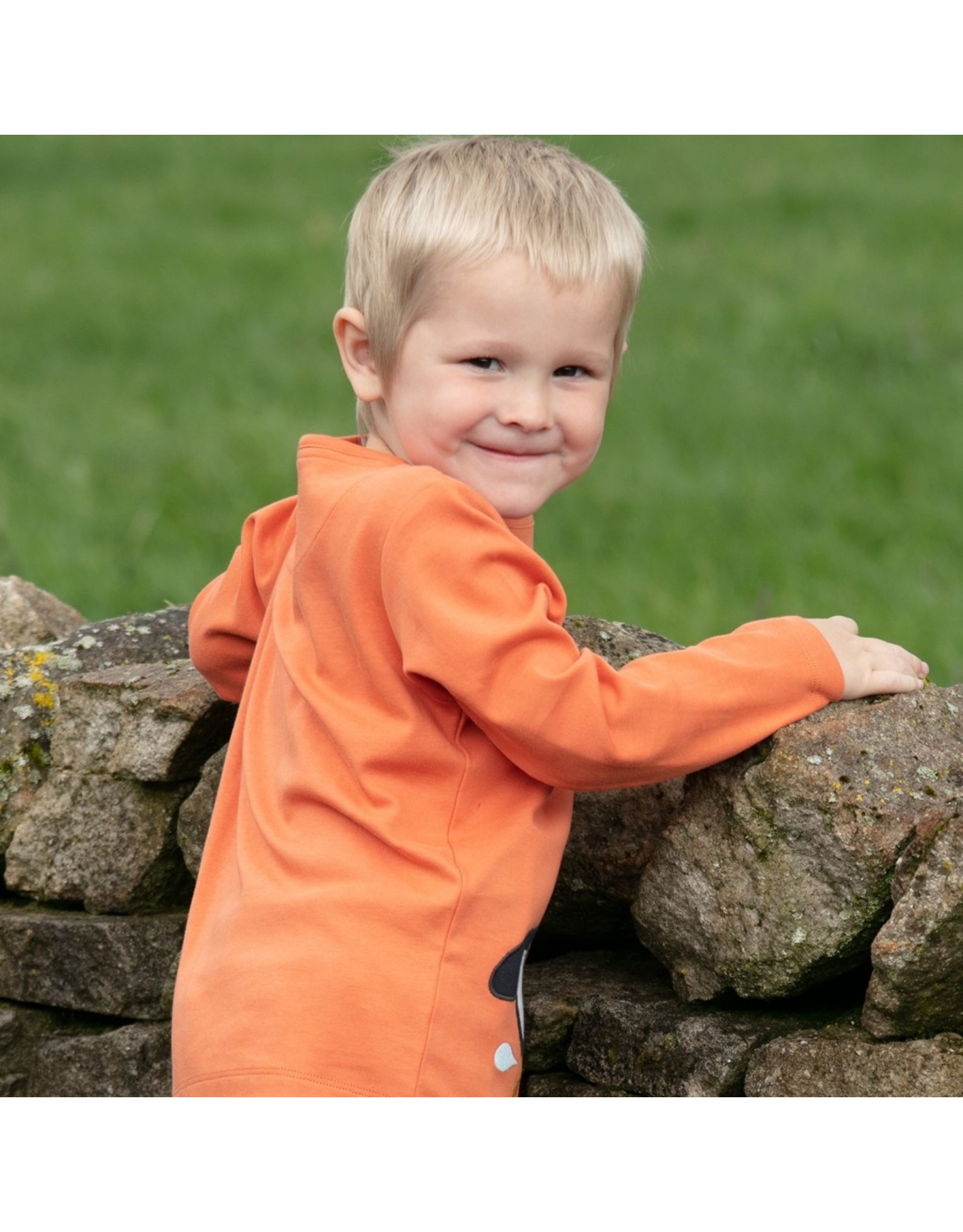 Piccalilly Piccalilly Kids Top - Puffin