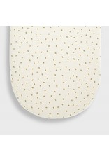 Little Green Sheep Organic Moses Basket Fillted Sheet - Linen Rice