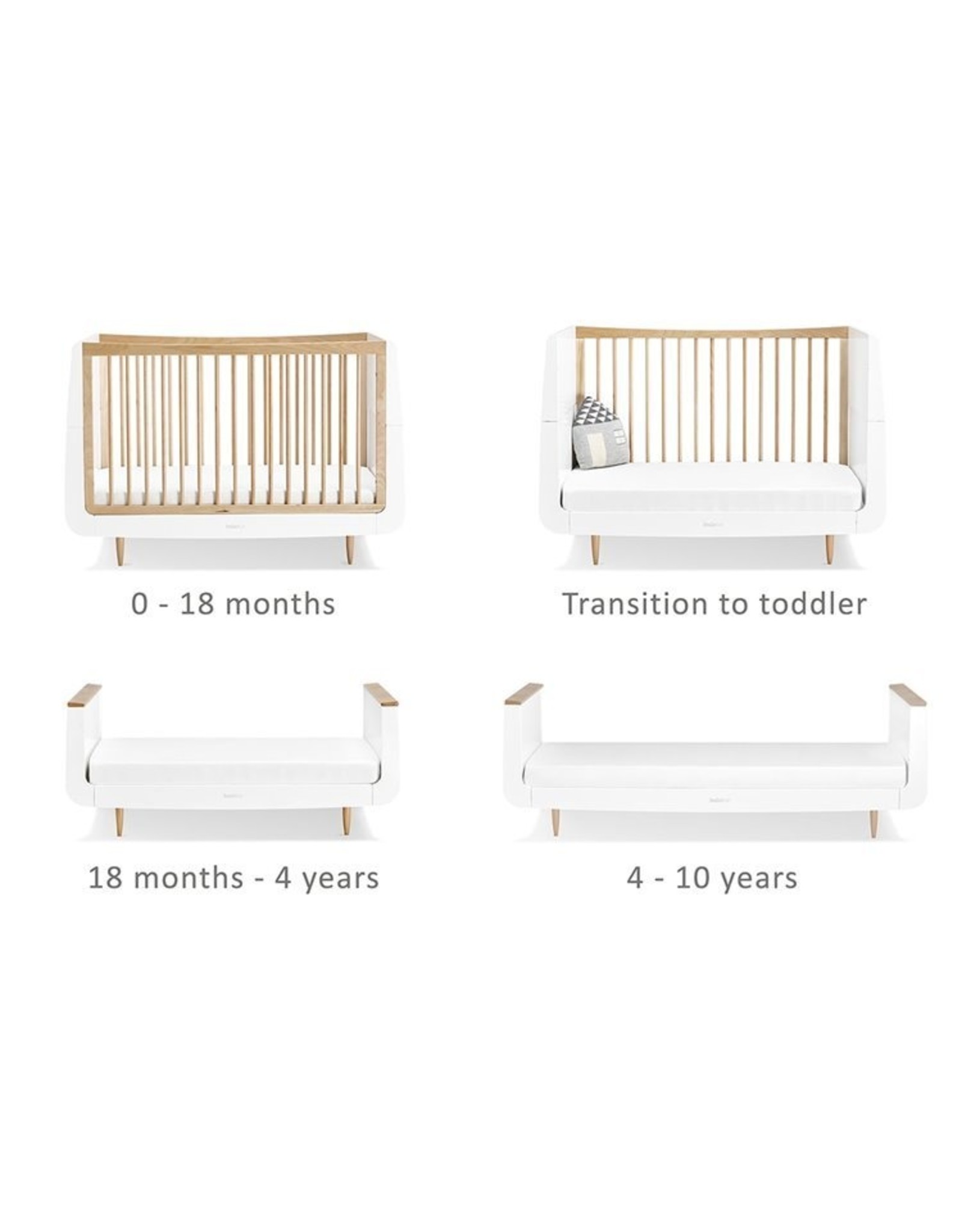 SnuzKot Cot Bed Bundle - Skandi Natural
