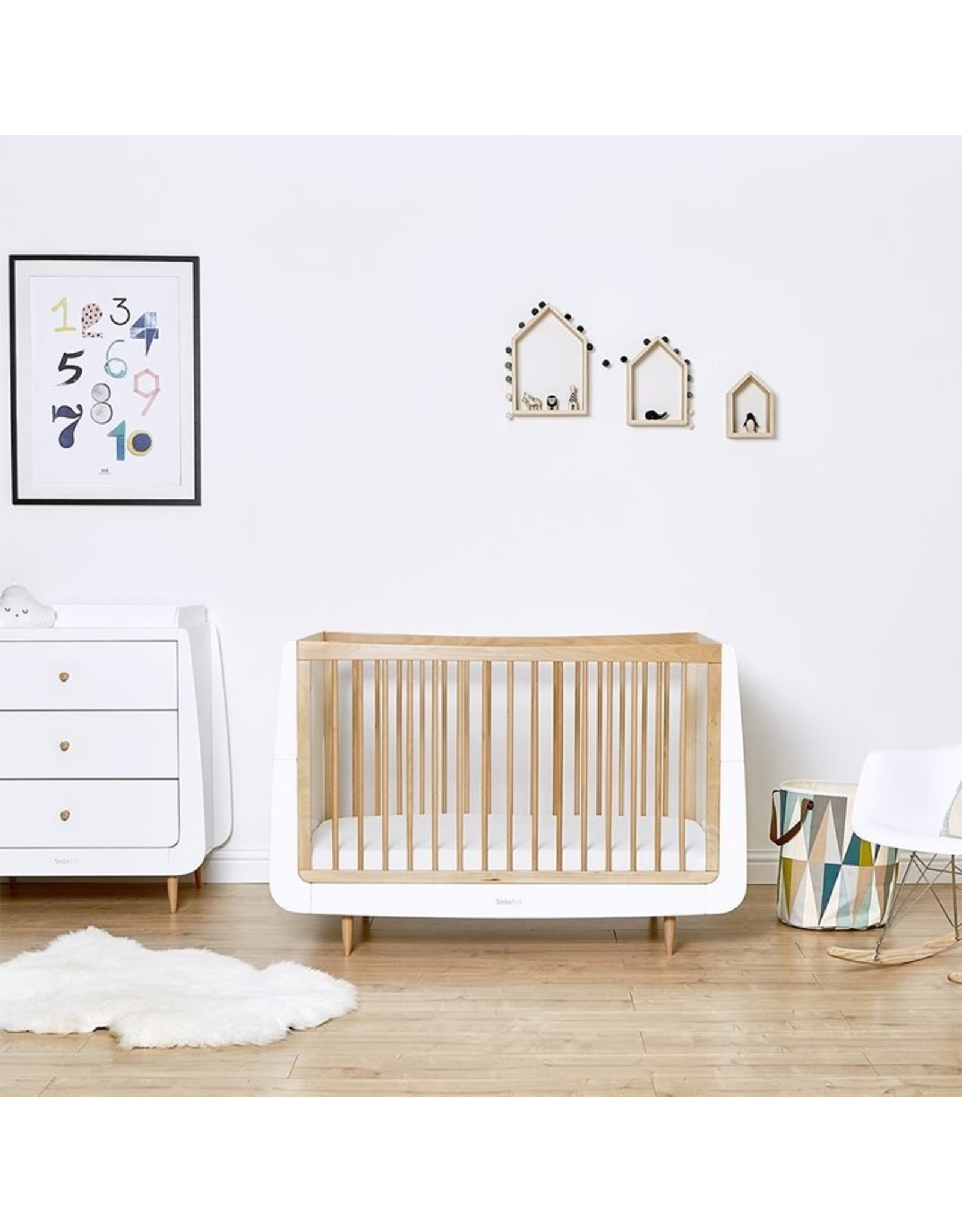 SnuzKot Cot Bed Bundle - Skandi Natural