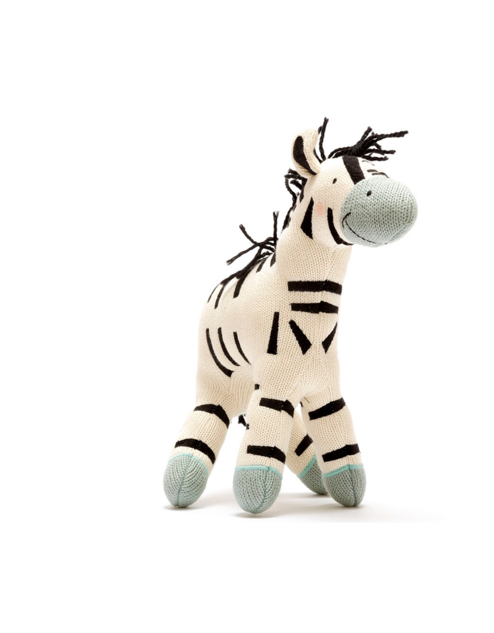 Best Years Large Organic Zebra Soft Toy