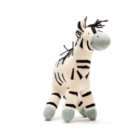 Best Years Large Organic Zebra Soft Toy