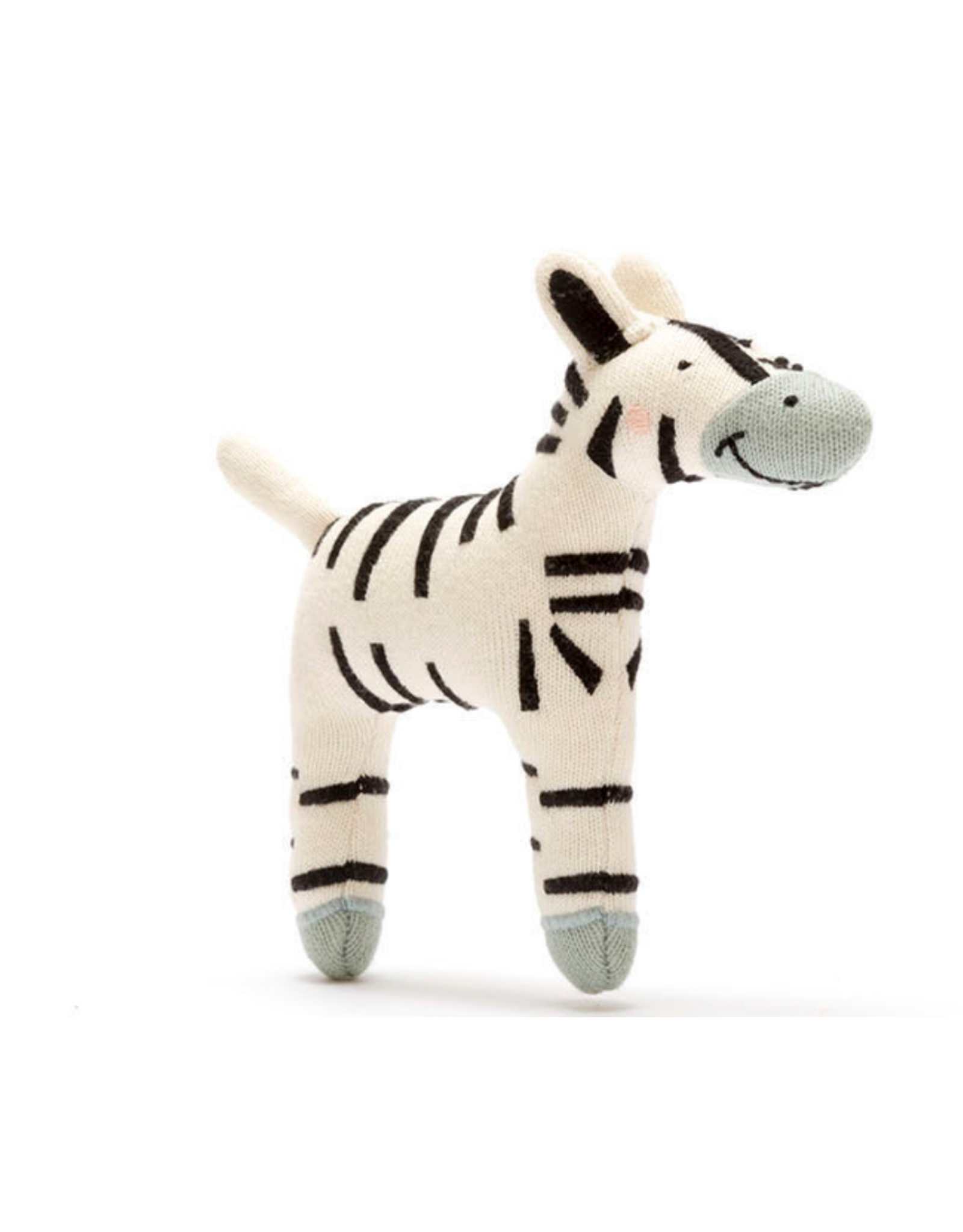Best Years Small Organic Zebra Soft Toy