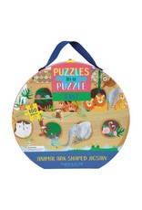 100 Piece  3 in 1 Jigsaw - Jungle Ark