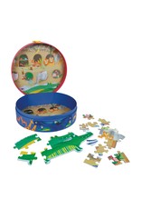 100 Piece  3 in 1 Jigsaw - Jungle Ark