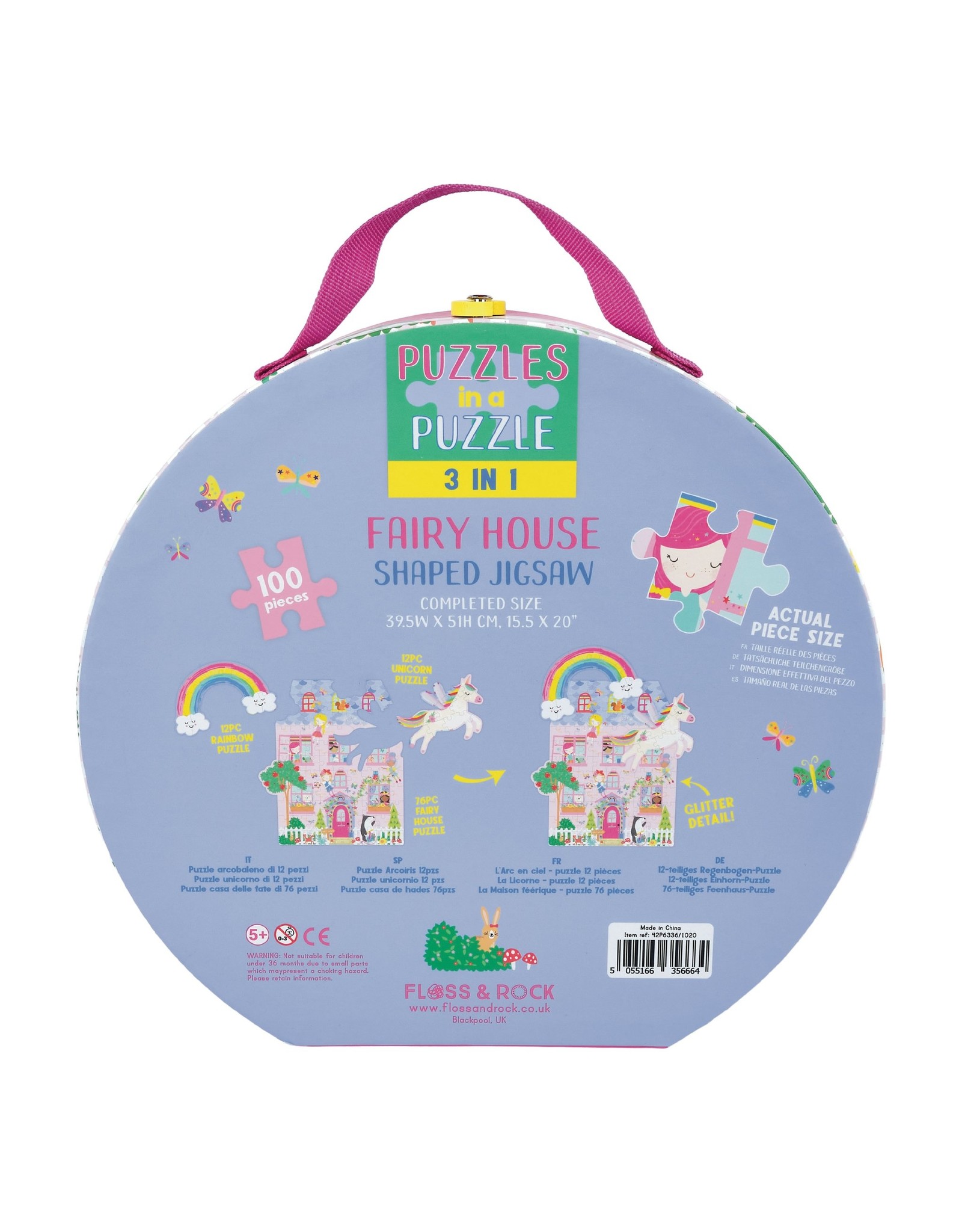 100 Piece  3 in 1 Jigsaw - Fairy