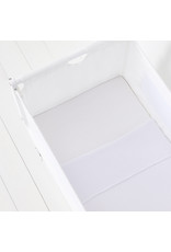 Crib 2 Pack Fitted Sheets – White