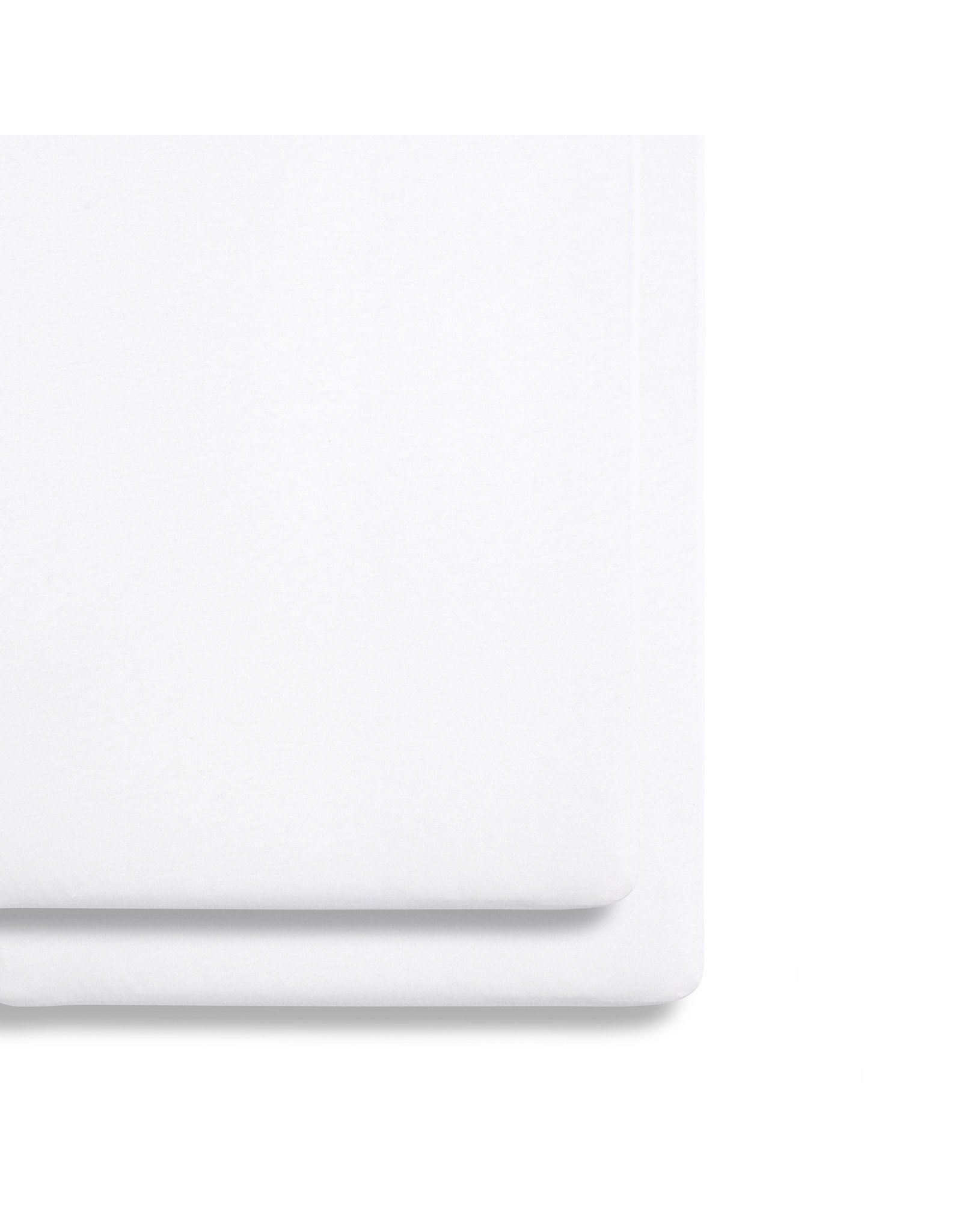 Crib 2 Pack Fitted Sheets – White