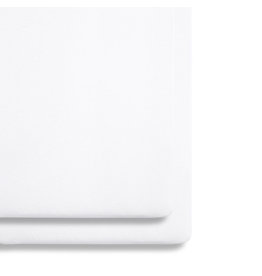 Crib 2 Pack Fitted Sheets –White