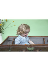 Pigeon Organics Smock Peter Pan Collar Dress- Blossom