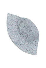 Pigeon Organics  Reversible Sunhat- Blossom Turquoise