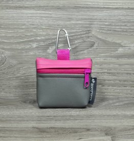 Edelzosse Mini-Tasche Grau-Pink