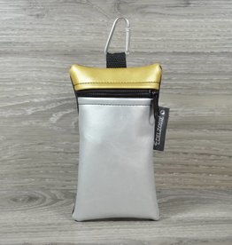 Edelzosse Handytasche Silber- Gold