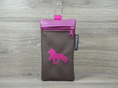 Edelzosse Handytasche Tölter Magenta