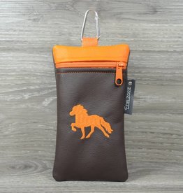 Edelzosse Handytasche Tölter Orange