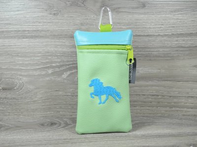 Edelzosse Handytasche Mint Türkis- Tölter