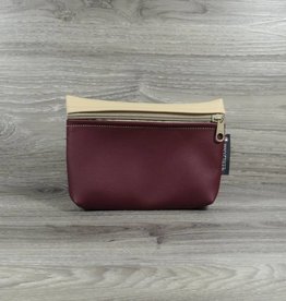 Edelzosse Bauchtasche Bordeaux