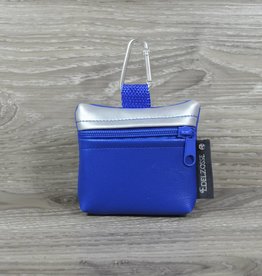 Edelzosse Mini-Tasche Silber-Royal