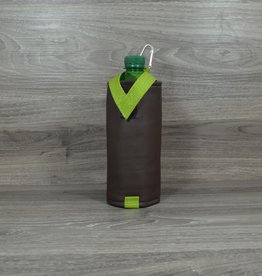 Edelzosse Flaschenhalter Braun- Grün
