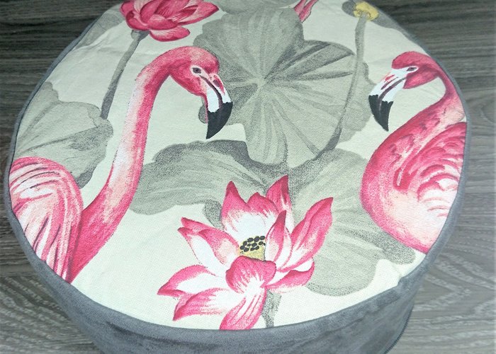 Edelzosse Meditationskissen Flamingo Pink