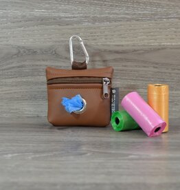 Edelzosse Beutelspender Rotbraun