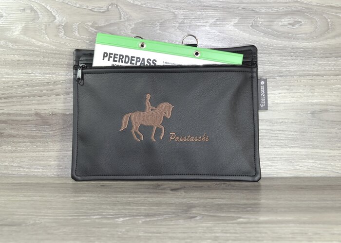 Edelzosse Praktisches Mäppchen für die Aufbewahrung deines Pferdepasses