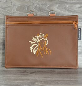 Edelzosse Equidenpasstasche  Fuchs