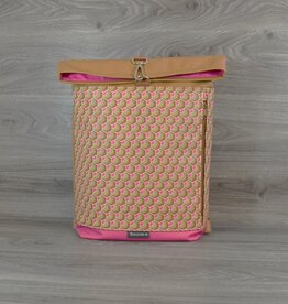 Edelzosse Rucksack 70's  Reißverschlussfach